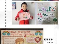 抗“疫”聚力 宝小娃花式宅家