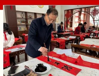 【凌霄新闻台】迎新年，送祝福，书成长—宝带实验小学迎新春写春联活动—
