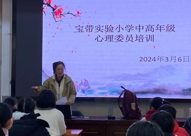 【凌霄新闻台】以心润心  相伴成长——2023-2024学年第二学期心理委员培训活动