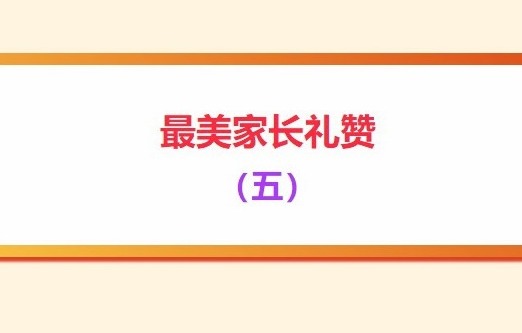【义工风采展】最美家长礼赞（五）