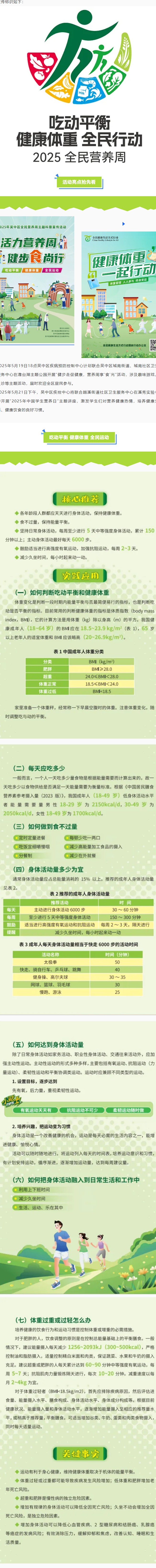 【凌霄新闻台】2025年全民营养周来了