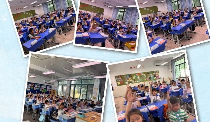 【凌霄新闻台】叮咚！一年级小朋友的第一周校园生活图鉴已上线！